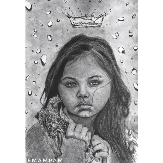I drew Crowned in the Storm to explore how resilience transforms moments of adversity into quiet triumph. The piece...