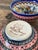 Vintage Polish Hand Painted Ceramic Bowls - Set of 2 For Sale - Image 4 of 12