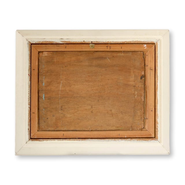 French Painting of the Gardens of Versailles For Sale - Image 4 of 4