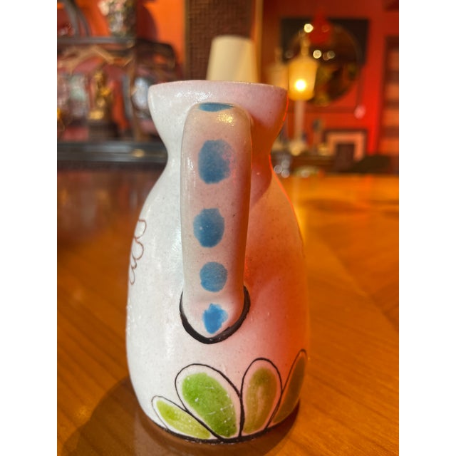 Folk Art Vintage Desimone Vase For Sale - Image 3 of 7