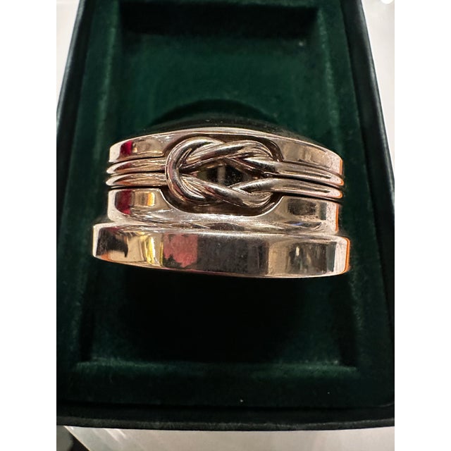 Vintage Gucci Silver Plate Wine Stopper in Original Box For Sale - Image 11 of 12