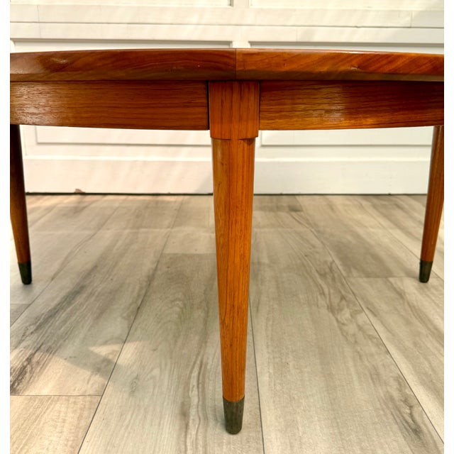 MCM Coffee Table Brass Tray For Sale - Image 13 of 17