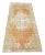 Vintage Mid Century Decorative Rug- 2′9″ × 6′ For Sale