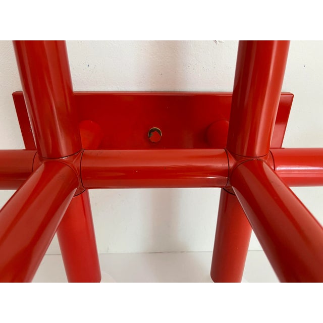 Burnt Orange Modern Lightolier Molecule Wall Light by Dorner For Sale - Image 8 of 11