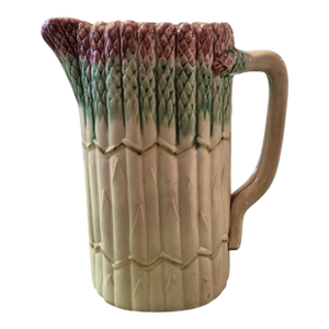 19th Century French Majolica Pitcher