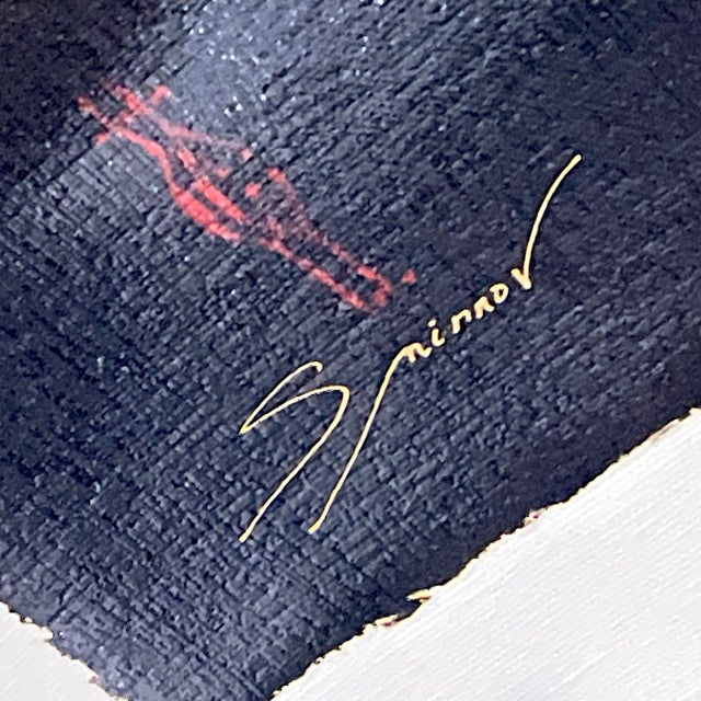 The Duke by Russian Artist Sergey Smirnov - 2006 Limited Edition Serigraph on Canvas For Sale - Image 10 of 13