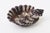 Fratelli Fanciullacci Vintage Italian Coastal Glazed Ceramic Snail Bowl, Purple, Champagne, Off White, 1960's For Sale - Image 4 of 12