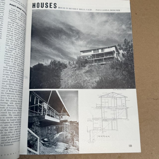 The Architectural Forum August 1941 Magazine Time Inc For Sale In San Diego - Image 6 of 9