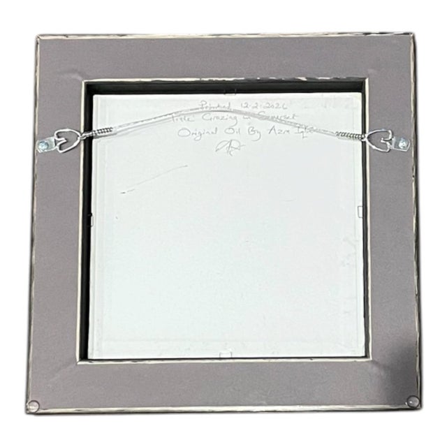 Original oil painting by British artist Azra Iqbal. Based in Bedfordshire, England, Iqbal is celebrated for her masterful...