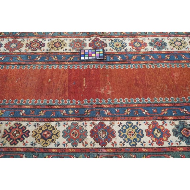 Antique Talish Rug 3'7'' x 8'5'' For Sale - Image 9 of 10