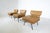 Mid-Century Modern 'Elettra' Set of 3 Armchairs by Stdio BBPR for Arflex, Leather and Iron, 1950s This piece is attributed...