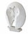 1980's Mid Century Modernist discontinued Owl sculpture designed by Claude Le Clerc for Austin Productions. Signed Classic...
