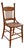 Antique Oak Child’s Youth Table Chair With Cane Seat, Circa 1900 For Sale