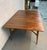 Mid 20th Century Tapered Walnut Expanding Leaf Table For Sale - Image 4 of 13
