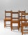 Brutalist 1970s French Brutalist Oak Dining Chairs In Original Patina - Set of 6 For Sale - Image 3 of 18