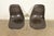 1980s Charles & Ray Eames for Herman Miller DSS Seal Brown Stacking Shell Chairs | Pair For Sale - Image 5 of 17