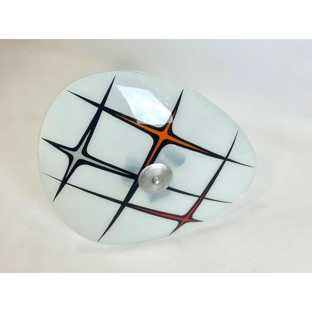 1960s Mid-Century Pendant Lamp from Inva Litomerice, 1960s For Sale - Image 5 of 10