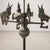 Blue Early 20th Century Italian Weathervane in Three-Dimensional Copper with Birds and Original Patina For Sale - Image 8 of 9