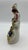 White Antique English Staffordshire Figure With Vase Circa 1860's For Sale - Image 8 of 11