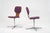Mid-Century Mahogany Pagholz and Chrome Swivel Dining Chairs from Tacke Sitzmöbel, Germany, 1960s, Set of 2 For Sale - Image 4 of 13