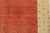 Textile Gabbeh Rug 2’8” X 3’11” Red Wool Contemporary Hand-Knotted Carpet For Sale - Image 7 of 10