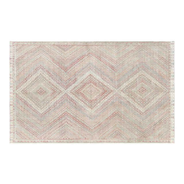 1950s Turkish Kilim Rug For Sale