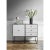 Contemporary 49 Dark Grey Frame Sideboard with 3-Drawers by Lassen For Sale - Image 3 of 12