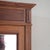 Wood Louis XVI Style Oak Wardrobe with Mirrored Door, 1900 For Sale - Image 7 of 14