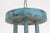 Paris Theatre Verdigris 4-Arm Chandelier in Brass For Sale - Image 9 of 12
