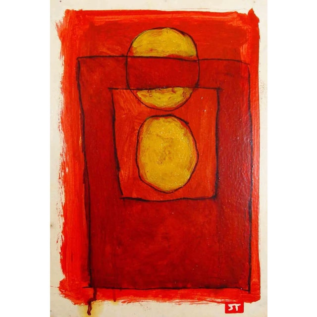 Intersections 3 is an original painting realized by the Italian artist Salvatore Travascio in the 2010s. This is a...