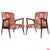 Set of Mid-Century Modern Scandinavian Colorful Teak Lounge Armchairs, 1960s For Sale - Image 12 of 12