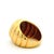 Vintage Italian 14k Gold Ancient Greek Coin Bombe Ring, Size 7 For Sale In Miami - Image 6 of 10
