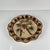 20th Century Crackle-Glazed Earthenware Dish with Exotic Decoration of Monkeys and Palm Trees, 1940s For Sale - Image 3 of 9