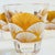 Gold Mid Century Gold Fan Shot Glasses - Set of 5 For Sale - Image 8 of 9