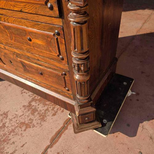 Antique Chest of Drawers with Four Drawers For Sale - Image 12 of 18
