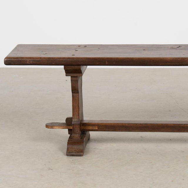 Early 20th Century French Chestnut Bench For Sale - Image 12 of 16