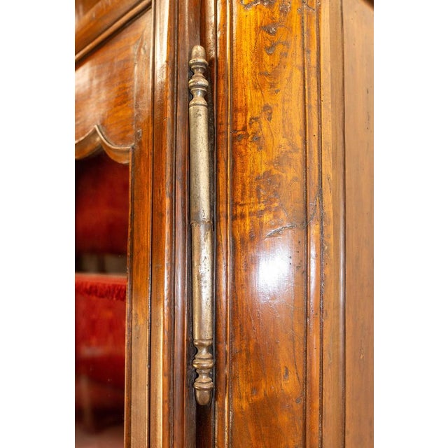 French Louis XV Ash Armoire, 1700s For Sale - Image 11 of 18