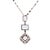 Contemporary Aquamarine and Diamond Platinum Pendant Necklace - Fei Liu For Sale - Image 3 of 8