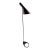 Mid-Century Modern Louis Poulsen Aj Black Floor Lamp For Sale