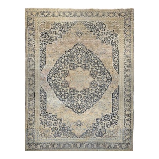 Late 19th Century Tabriz Haji Jalili Rug For Sale