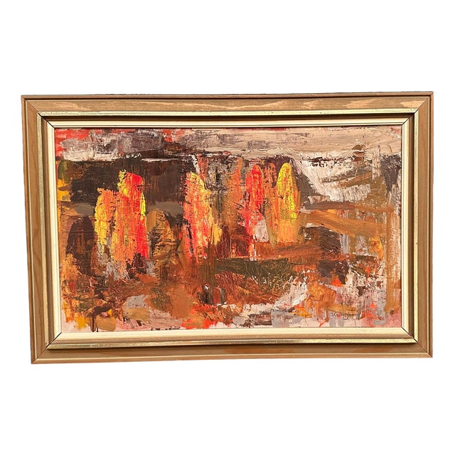 Ingemar Callenberg, Landscape, 1950s, Oil on Canvas, Framed For Sale