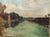Pradel, French Landscape, 1993, Oil on Canvas For Sale - Image 3 of 9