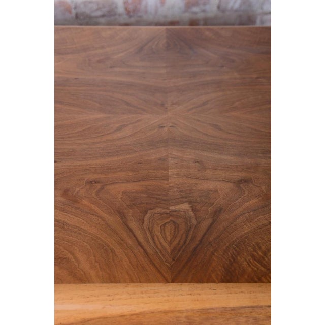 Art Deco Writing Desk in Mahogany & Walnut, Czech, 1920s For Sale - Image 9 of 18