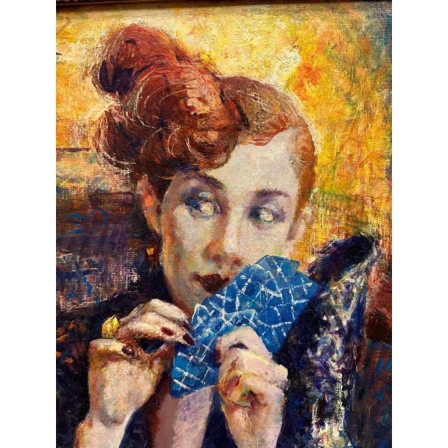 Blue Andrey Smolyak, Va Bank ,2016, Original Handmade For Sale - Image 8 of 9