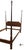 Brown Vintage Jamestown Sterling Chippendale Style Mahogany Queen Size Four Poster Bed For Sale - Image 8 of 10