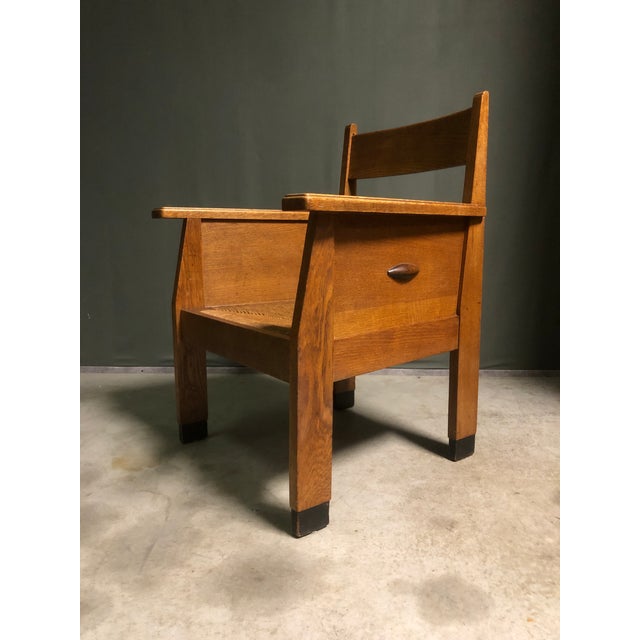 Hague School Armchair, 1920s For Sale - Image 4 of 10