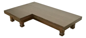 Klaus Rausch Mid-Century Brutalist Geometric Coffee Table, 1960s