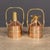 Vintage English Polished Checkpump Petrol Canisters, 1970s, Set of 2 For Sale - Image 6 of 18