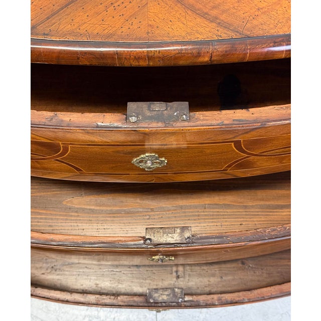 Antique Baroque Chest of Drawers with Inlays, 1790s For Sale - Image 16 of 18