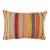 16"x24" Hand-Woven Kilim Cushion Cover. Colorful Striped Lumbar Pillow Cover For Sale